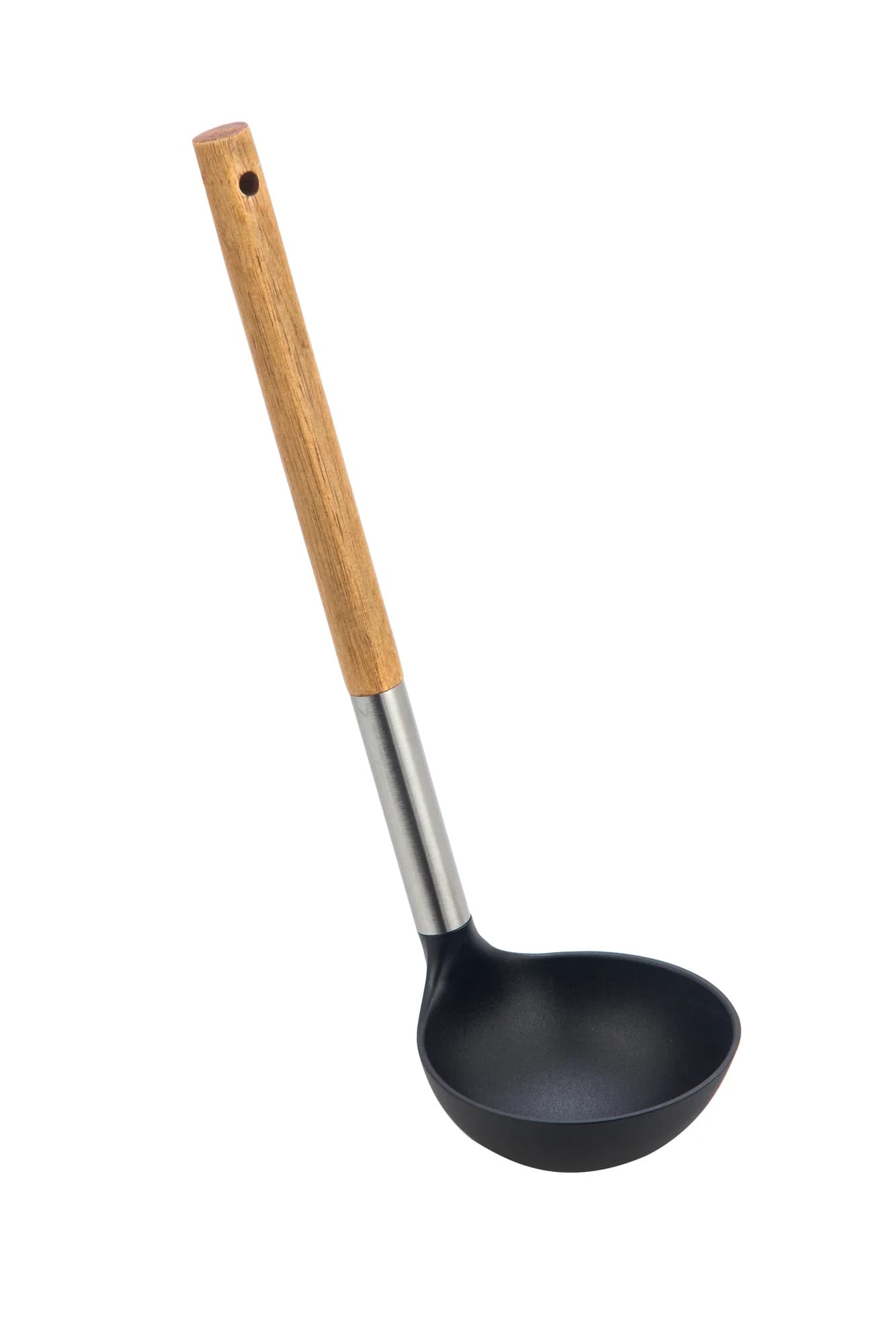 Cucharon Nylon Mango de Madera