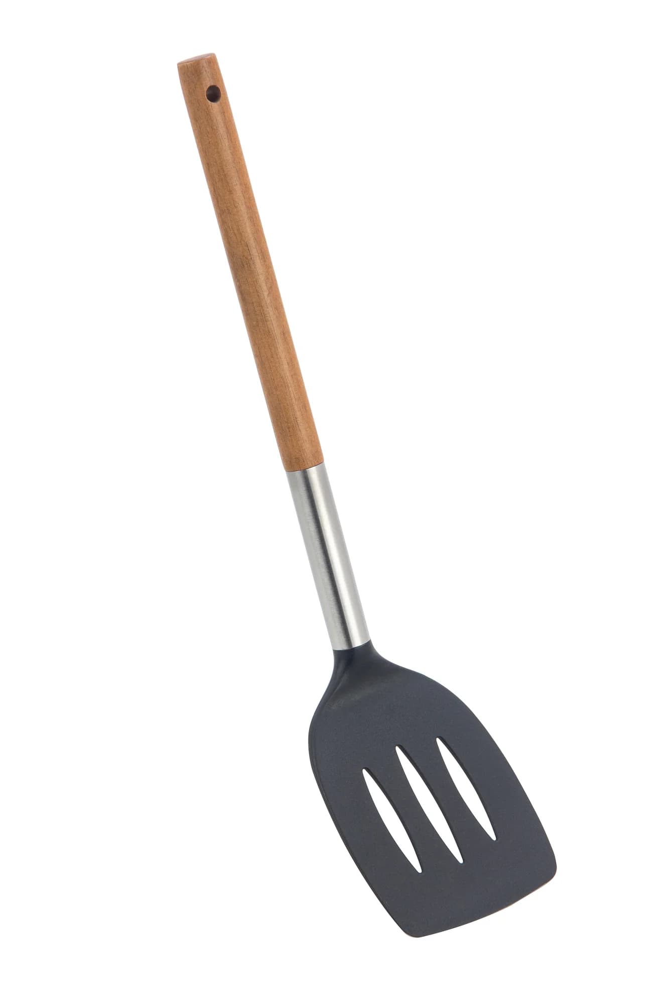 Espátula Nylon Mango de Madera