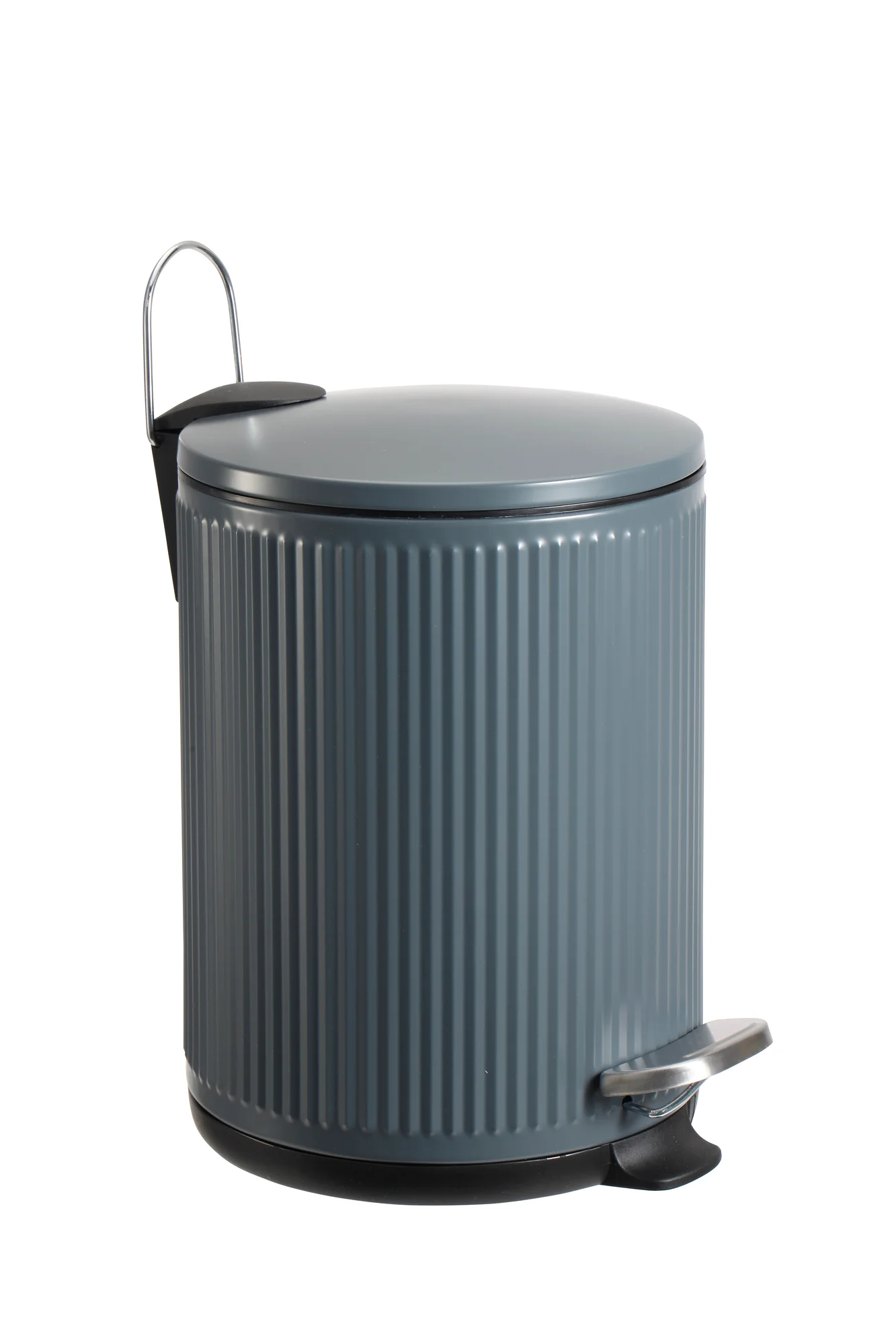 Cesto de Basura Acero Crema Tapa Soft — imagen 1