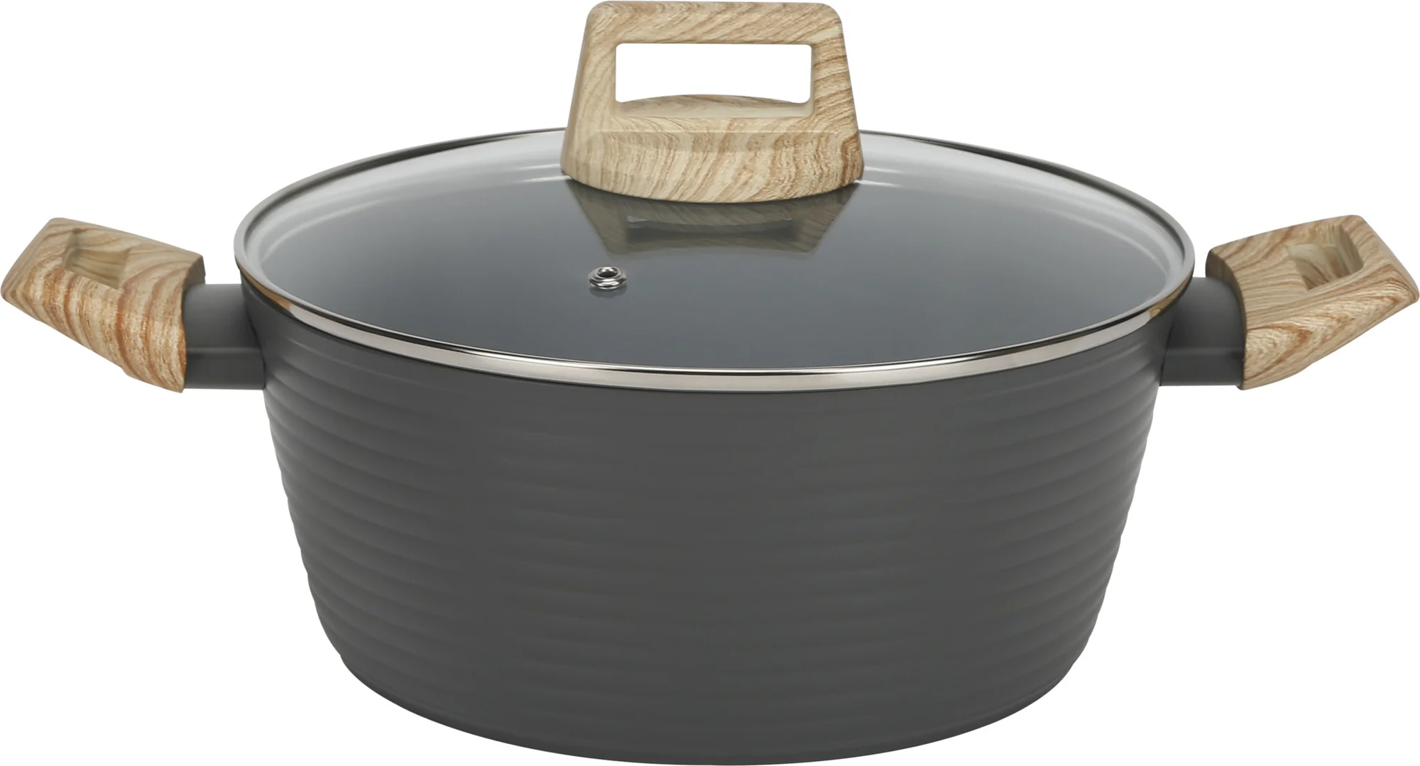 Batería De Cocina 5 Piezas Antiadherente Soft Touch — imagen 3