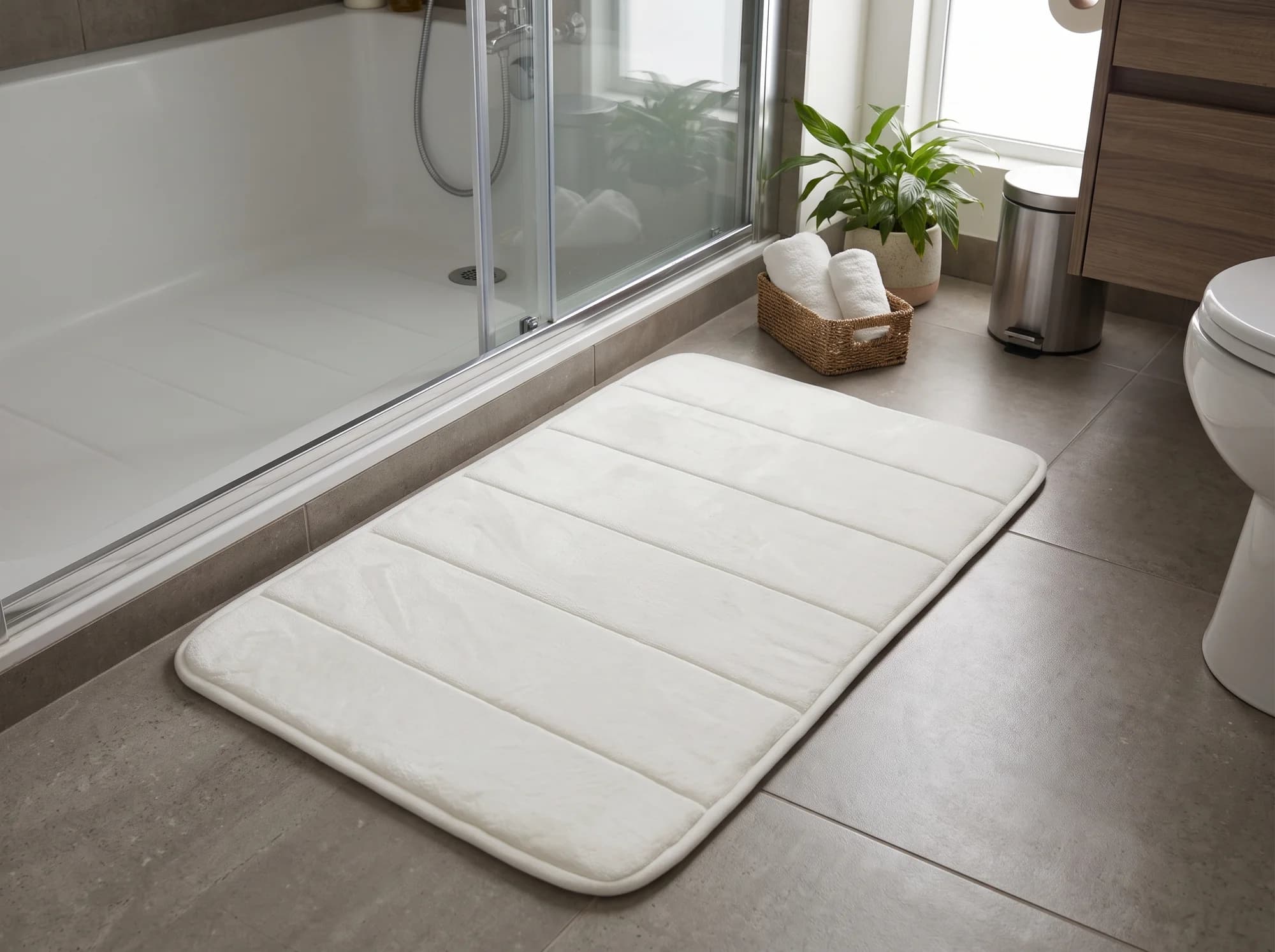 Alfombra de Baño Memory Foam con Base Antideslizante — imagen 1