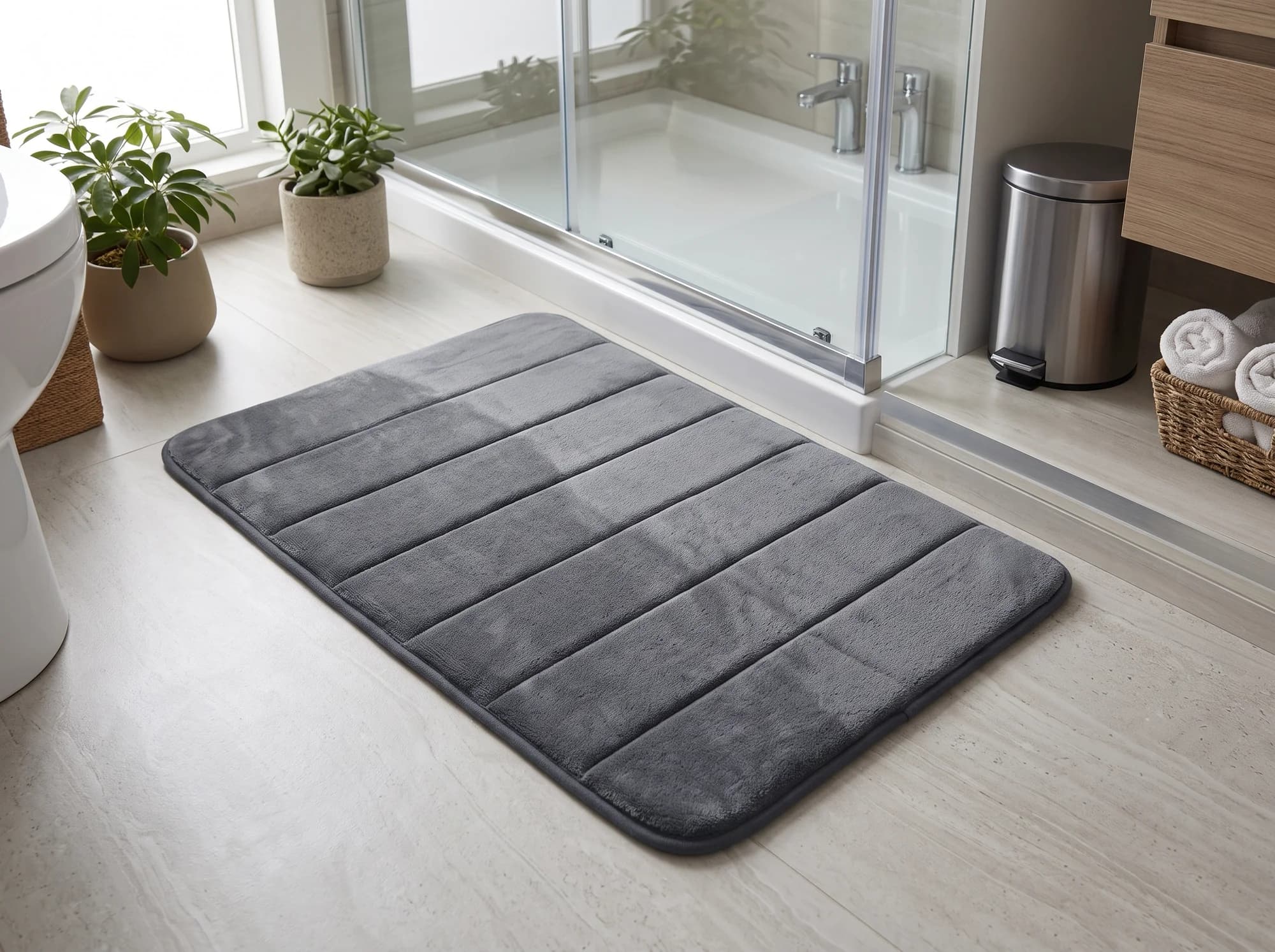 Alfombra de Baño Memory Foam con Base Antideslizante — imagen 1